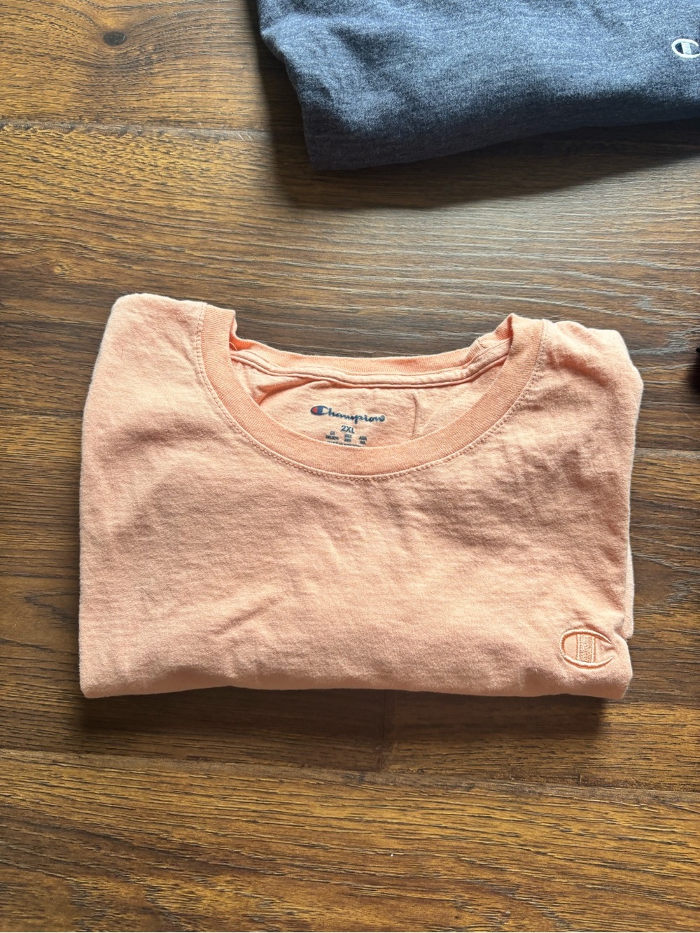 Champion Peach Short-Sleeve Crewneck Tee